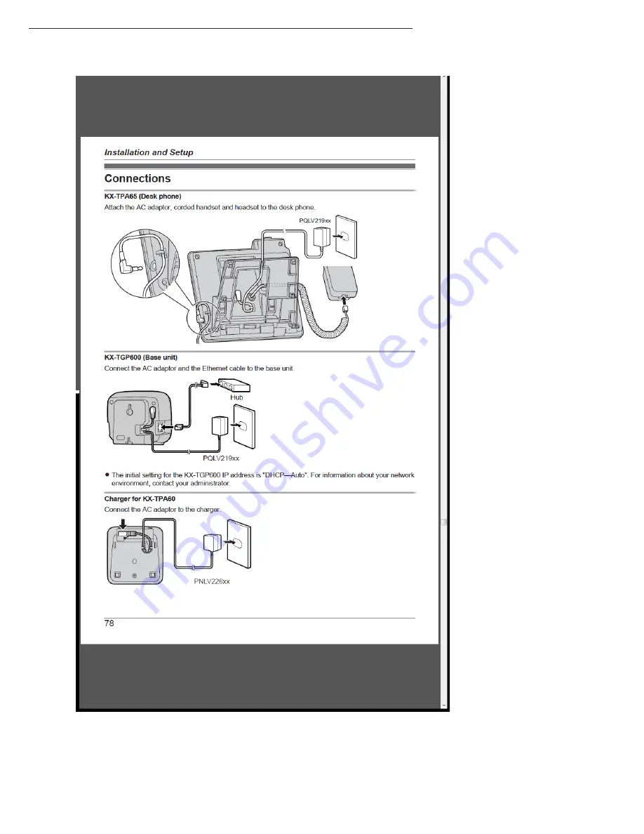 Panasonic KX-TGP600 Скачать руководство пользователя страница 52