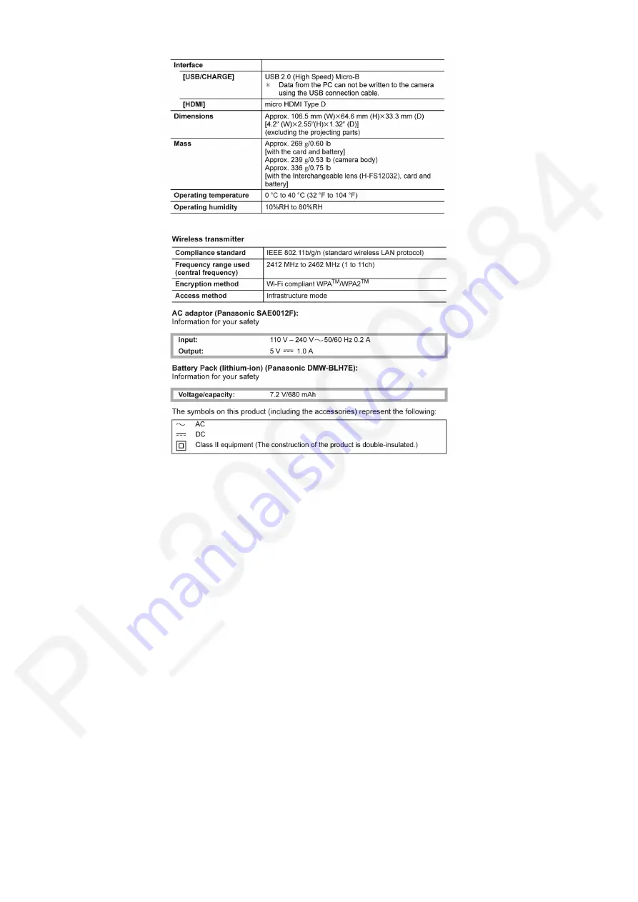 Panasonic Lumix DC-GF9KGA Service Manual Download Page 24