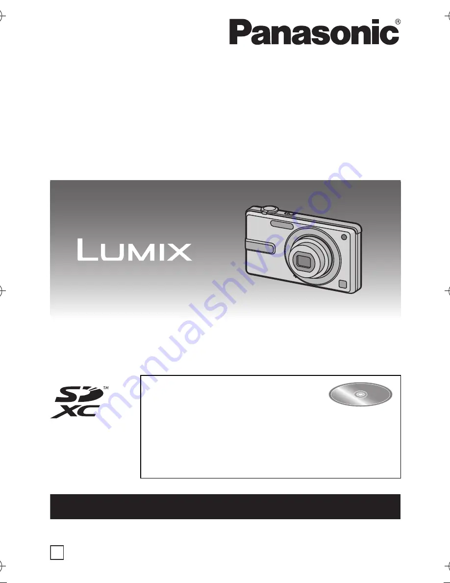 Panasonic Lumix DMC-F3 Basic Operating Instructions Manual Download Page 1