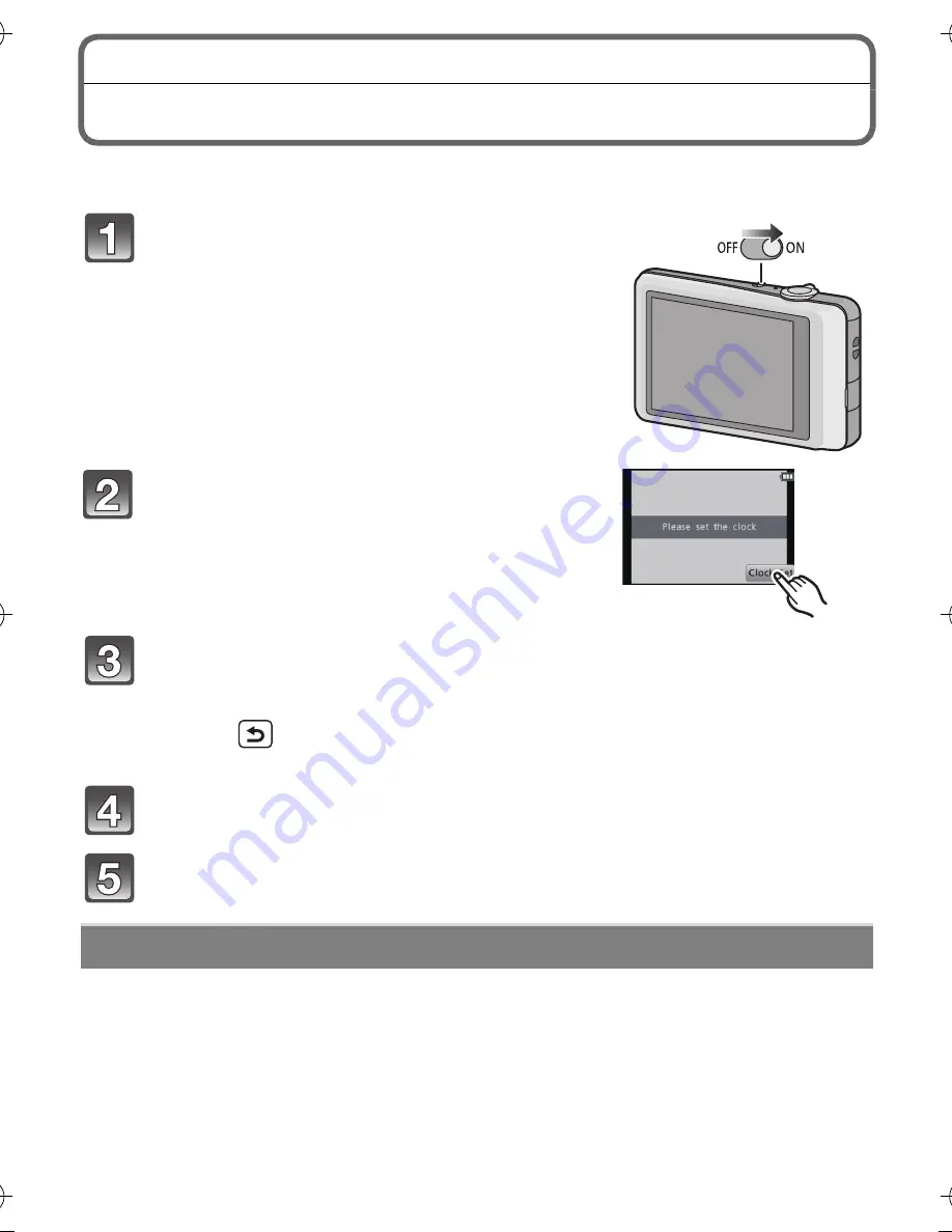 Panasonic Lumix DMC-FS22 Basic Operating Instructions Manual Download Page 18