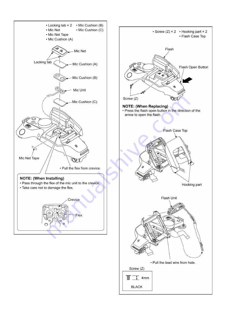 Panasonic LUMIX DMC-G6P Service Manual Download Page 58