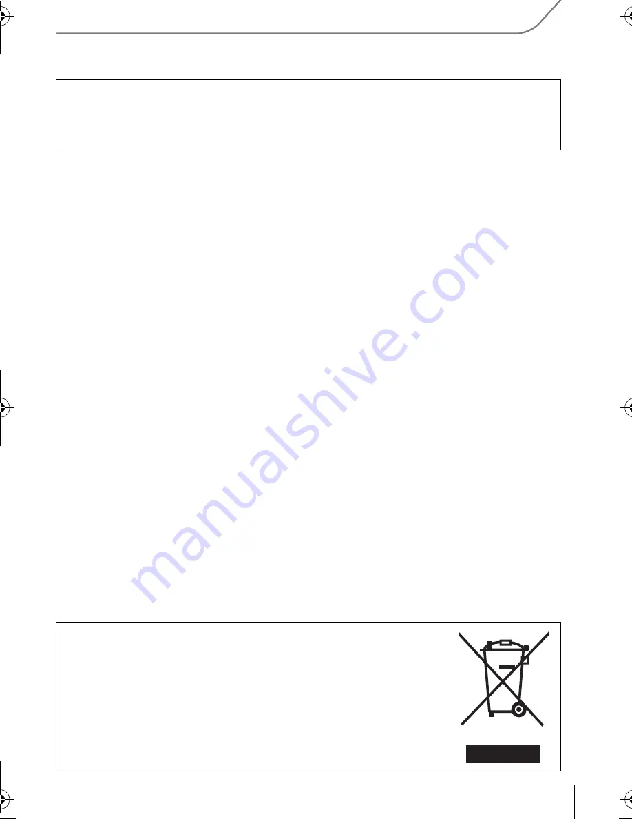 Panasonic Lumix DMC-GX7 Basic Operating Instructions Manual Download Page 3