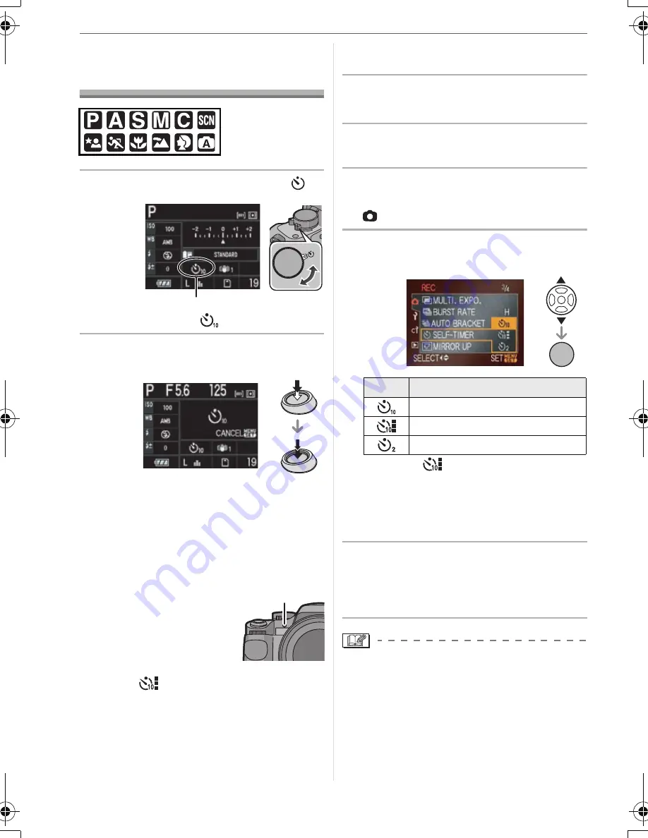 Panasonic Lumix DMC-L10 Operating Instructions Manual Download Page 74