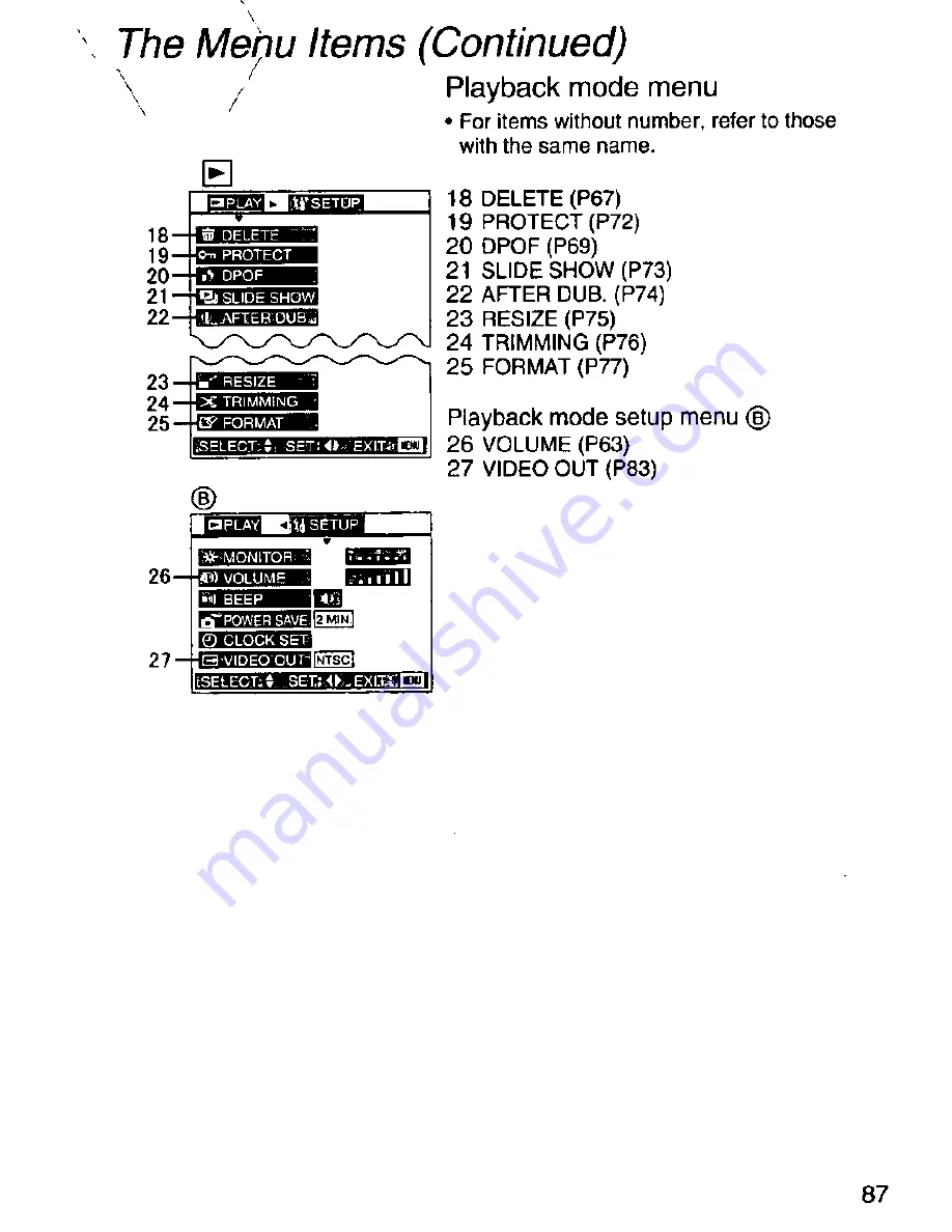 Panasonic Lumix DMC-LC5 User Manual Download Page 87