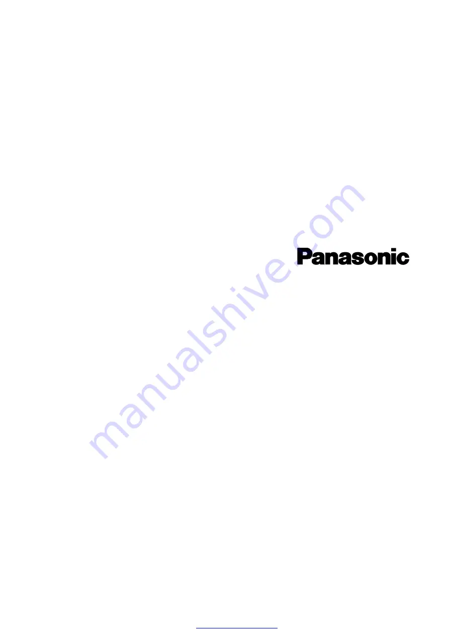 Panasonic Lumix DMC-LS1S Service Manual Download Page 5