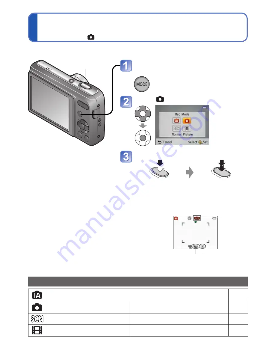 Panasonic Lumix DMC-LS6 Owner'S Manual Download Page 29