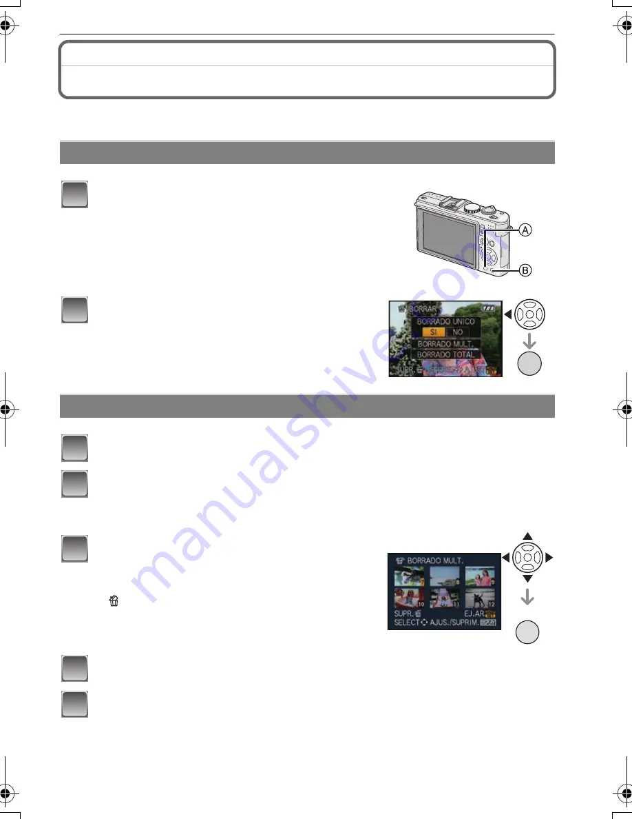 Panasonic Lumix DMC-LX3 Instrucciones Básicas De Funcionamiento Download Page 25