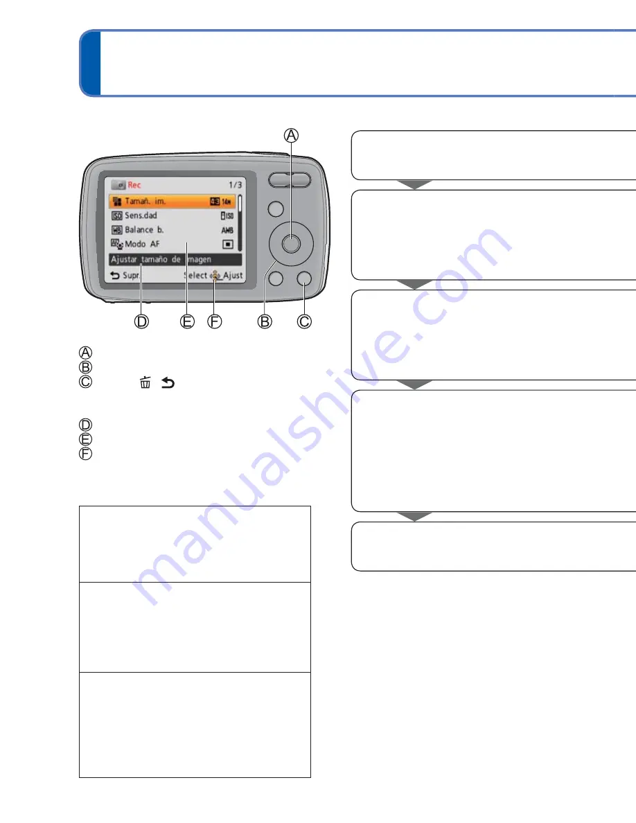 Panasonic Lumix DMC-S1 Instrucciones De Funcionamiento Download Page 26