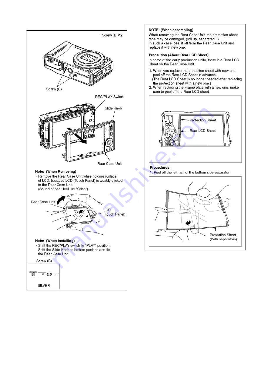 Panasonic Lumix DMC-TZ18EB Service Manual Download Page 27