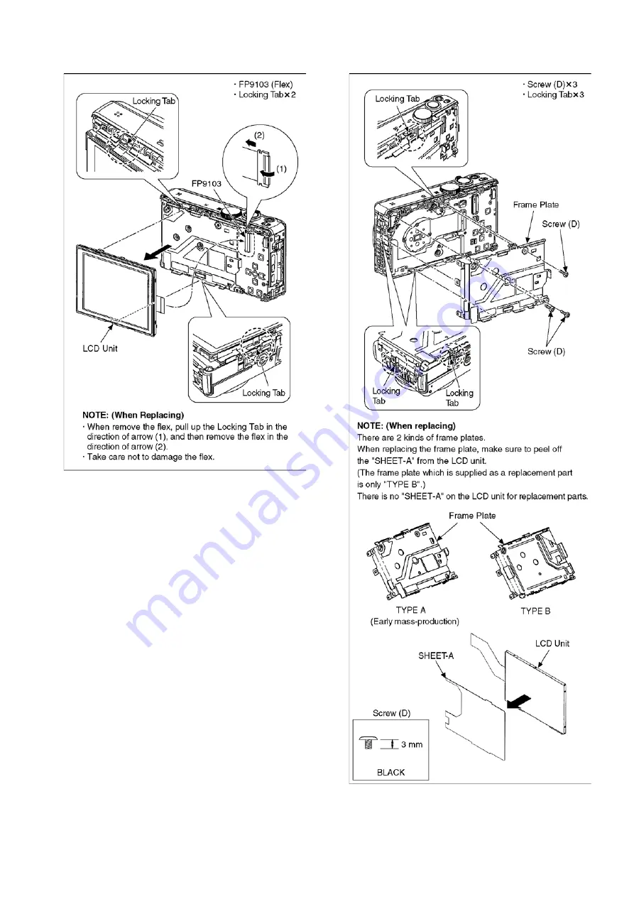 Panasonic Lumix DMC-TZ18EB Service Manual Download Page 29