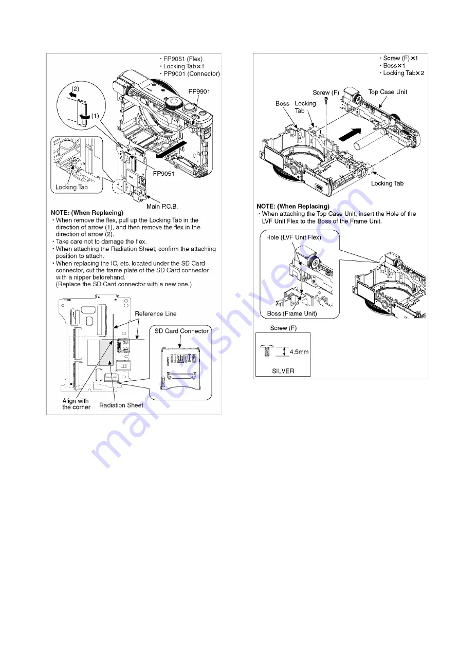 Panasonic LUMIX DMC-TZ60EB Service Manual Download Page 33