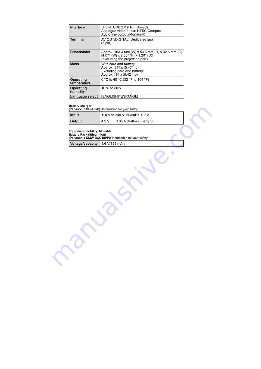 Panasonic Lumix DMC-TZ8EB Service Manual Download Page 14