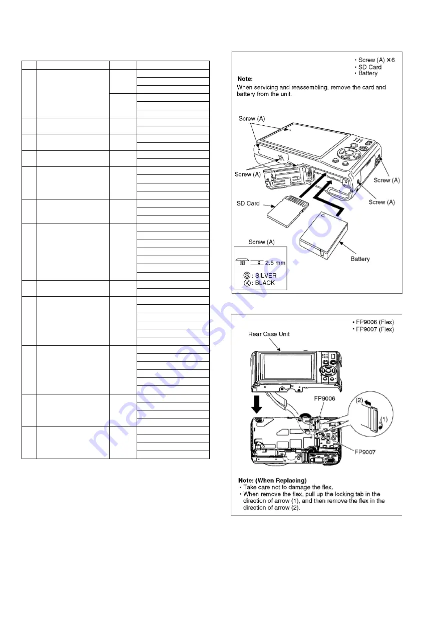 Panasonic Lumix DMC-TZ8EB Service Manual Download Page 26