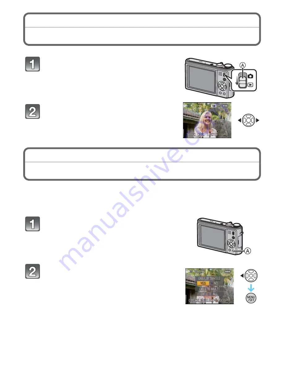 Panasonic Lumix DMC-ZR3 Operating Instructions Manual Download Page 22