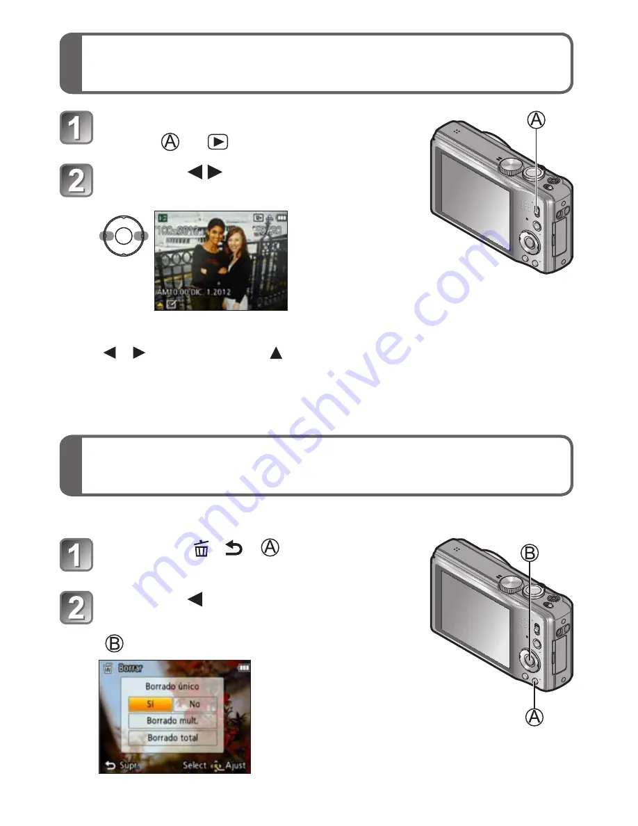 Panasonic Lumix DMC-ZS15 Instrucciones Básicas De Funcionamiento Download Page 17