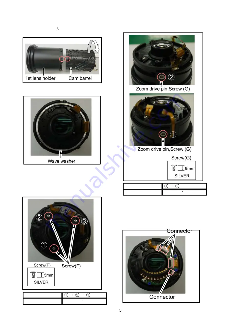 Panasonic LUMIX H-FS14140-S Service Training Manual Download Page 17