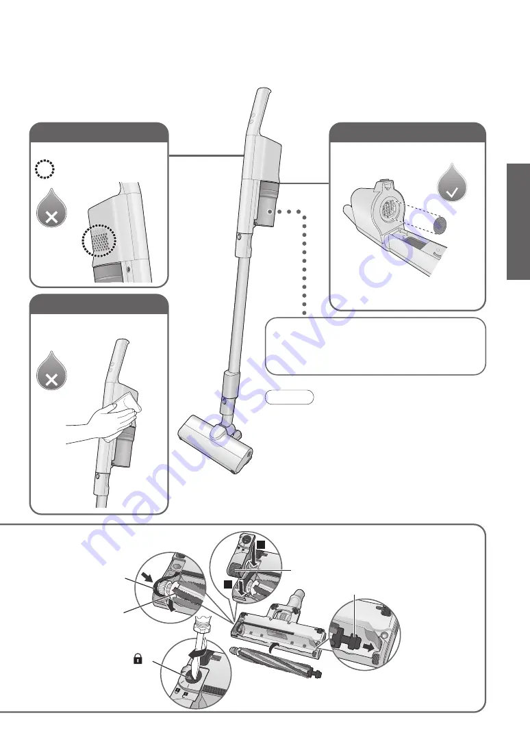 Panasonic MC-SB33J Operating Instructions Manual Download Page 15