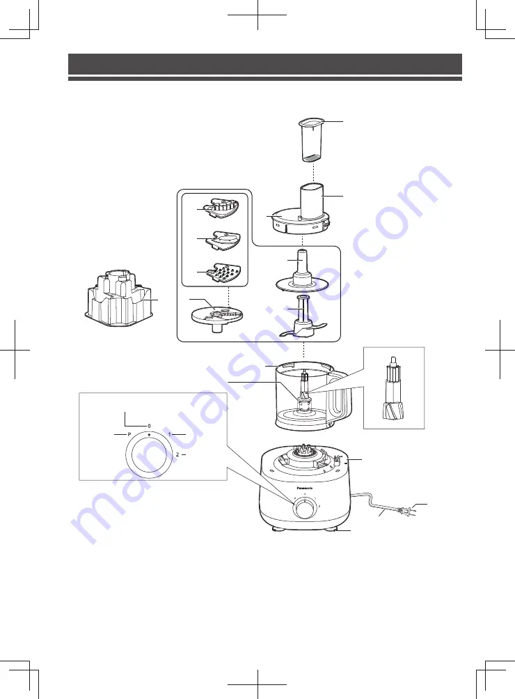 Panasonic MK-F511 Operating Instructions Manual Download Page 8