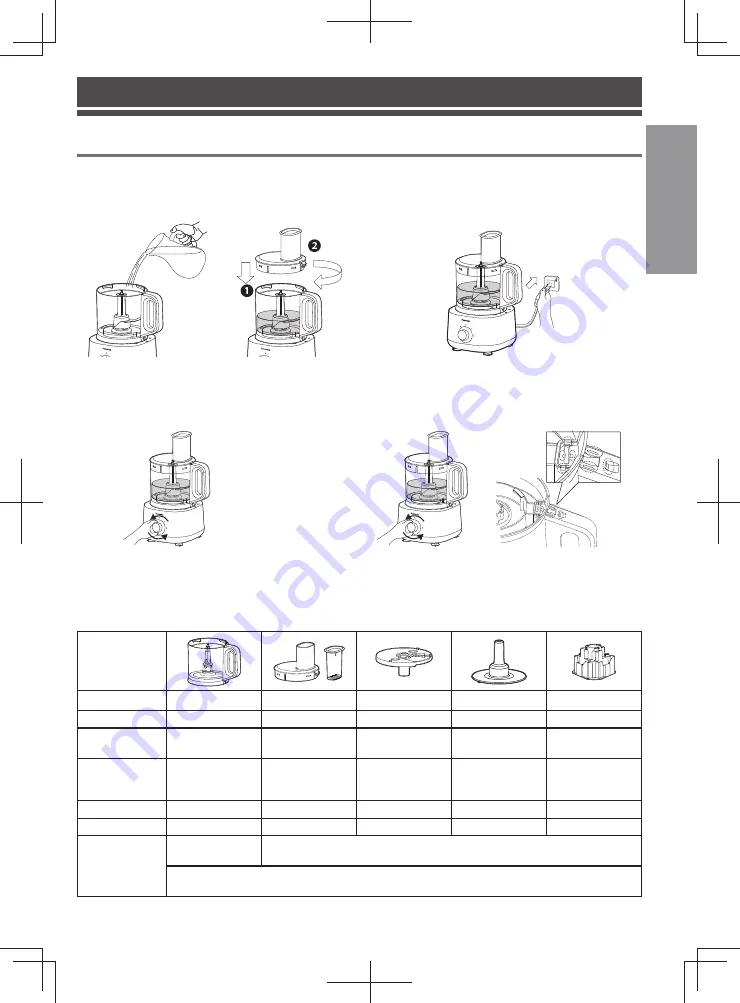 Panasonic MK-F511 Operating Instructions Manual Download Page 15