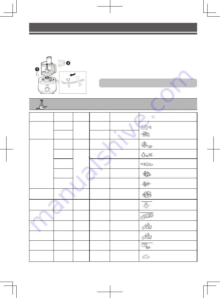 Panasonic MK-F511 Operating Instructions Manual Download Page 28