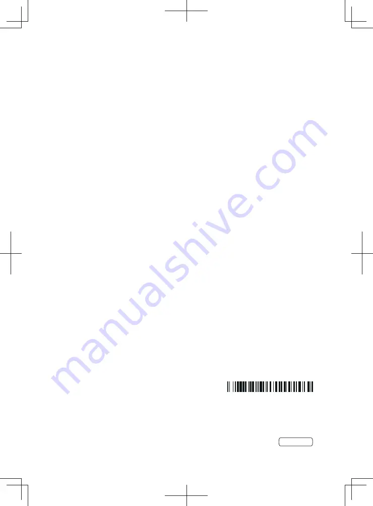 Panasonic MK-F511 Operating Instructions Manual Download Page 44