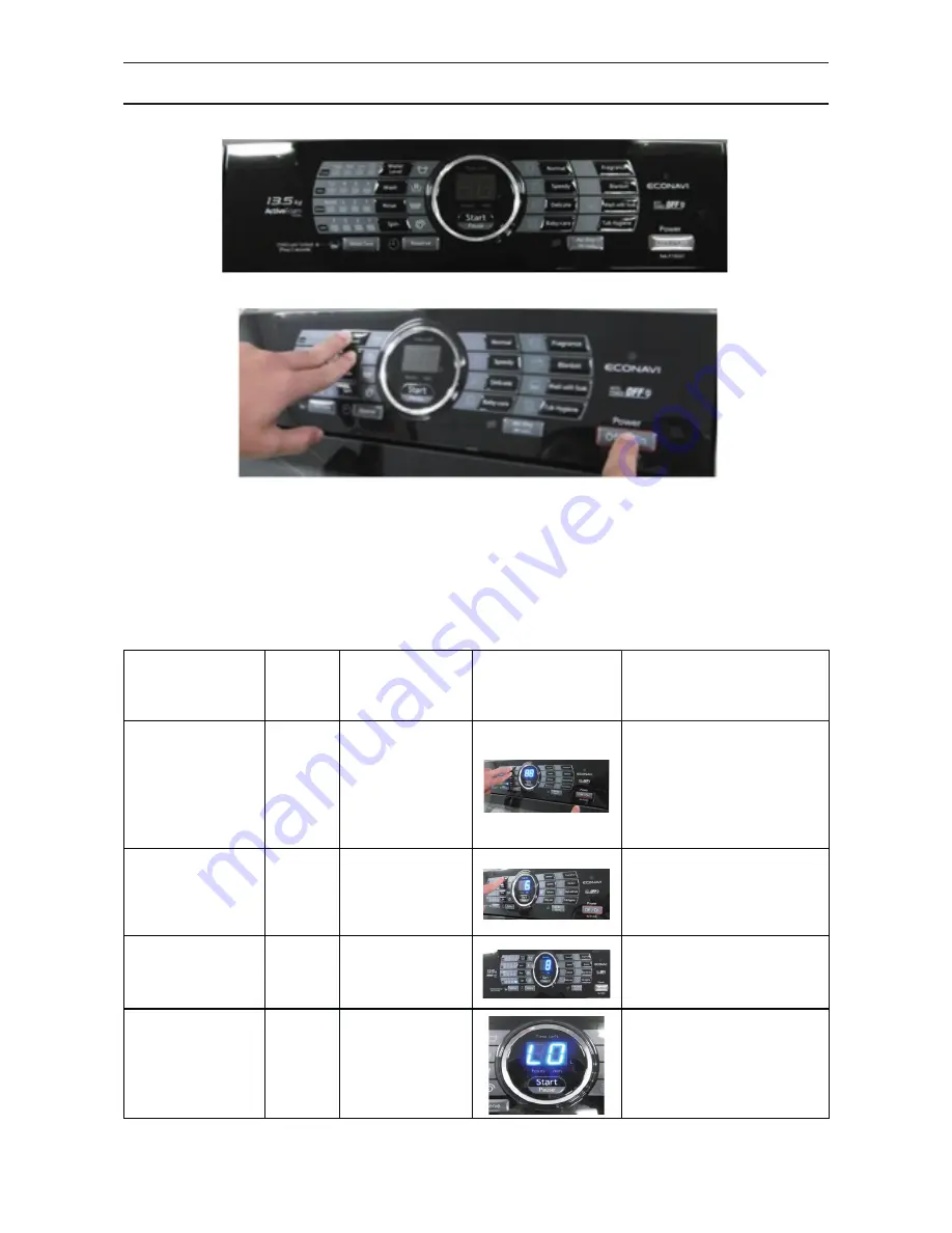 Panasonic NA-F135X1 Service Manual Download Page 13