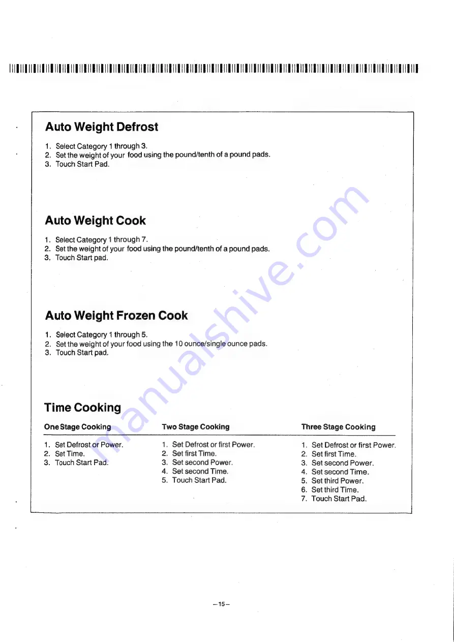 Panasonic NE-7860P Operating Instructions Manual Download Page 15