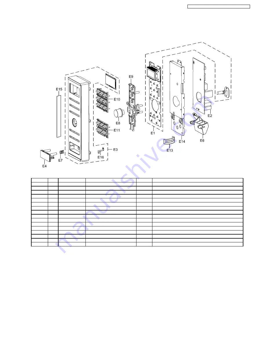 Panasonic NN-SD691S Service Manual Download Page 4