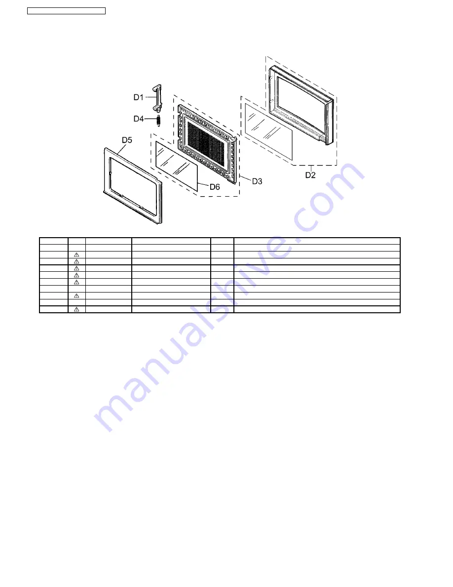 Panasonic NN-SE992S Service Manual Download Page 28