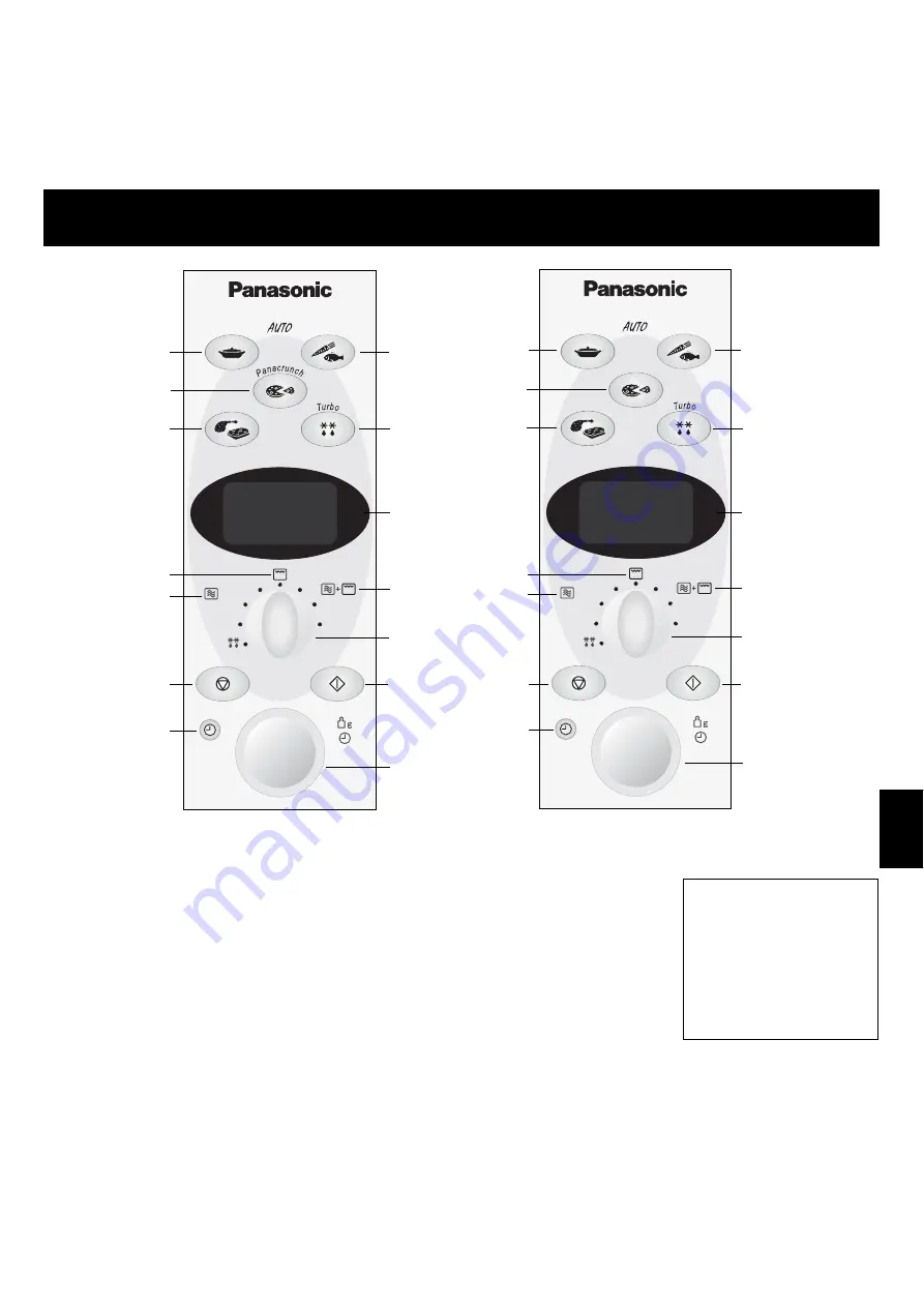 Panasonic NNF623 Operating Instructions Manual Download Page 122