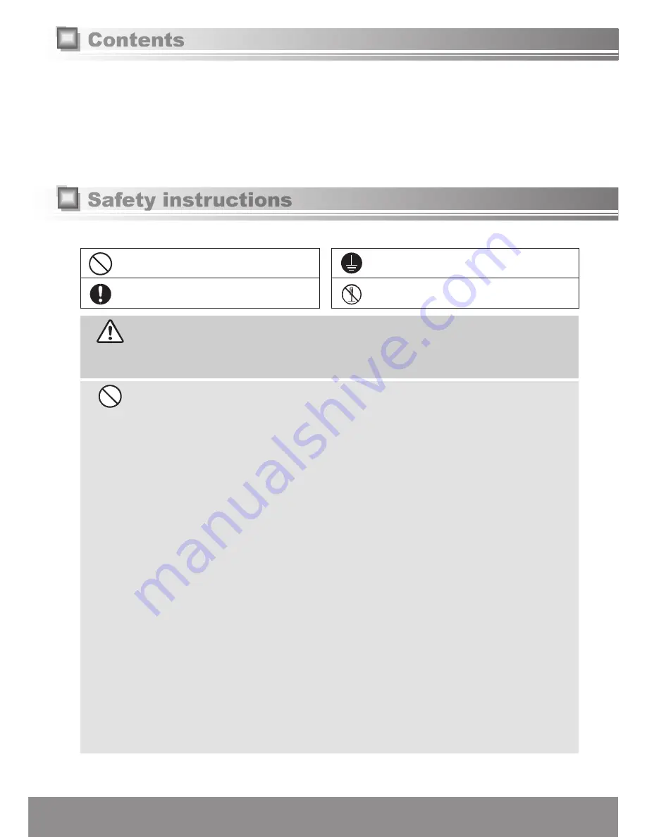 Panasonic NR-BN34FX1 Operating Instructions Manual Download Page 2