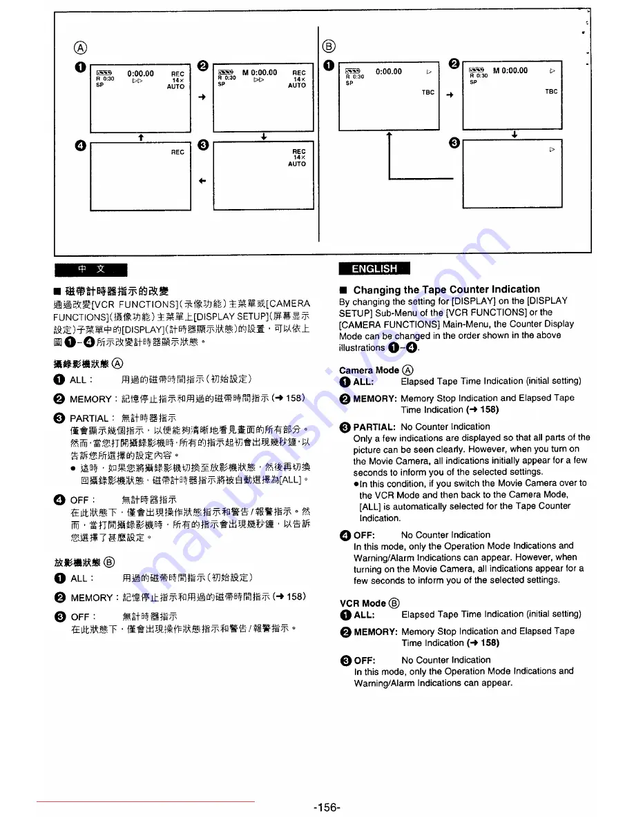 Panasonic NVVS50EN/A Operation Instruction Manual Download Page 144