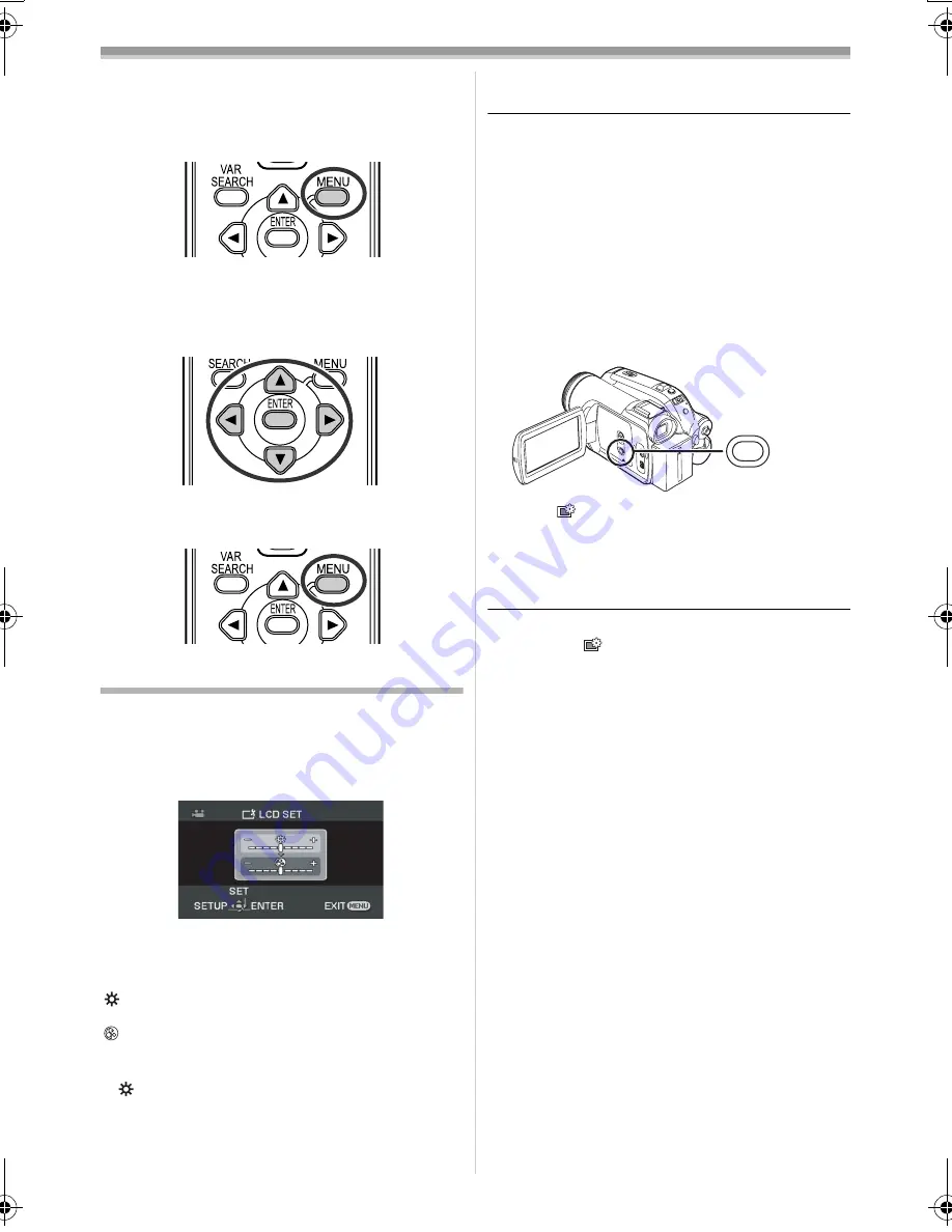 Panasonic Palmcorder PV-GS300 Operating Instructions Manual Download Page 25