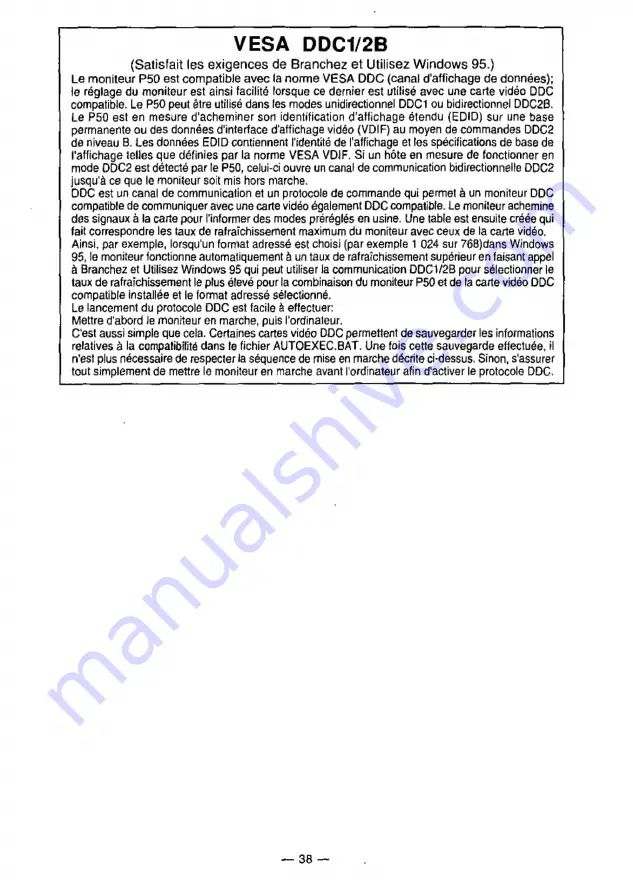 Panasonic PanaSync/Pro P50 Operating Instructions Manual Download Page 45