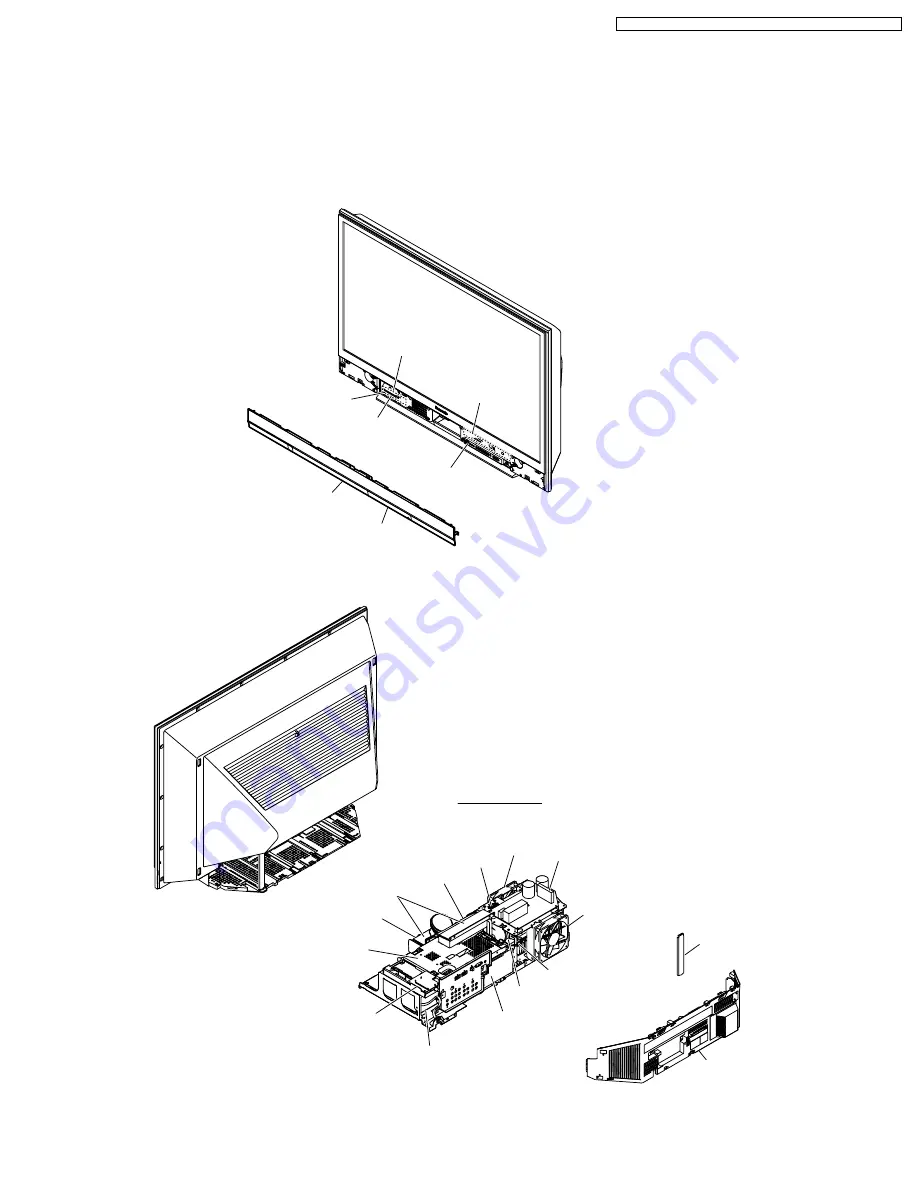 Panasonic PT-56LCX70 - 56