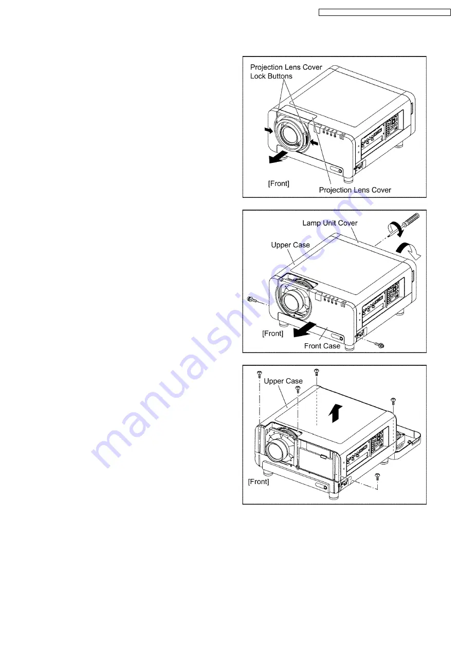 Panasonic PT-D10000U Service Manual Download Page 27