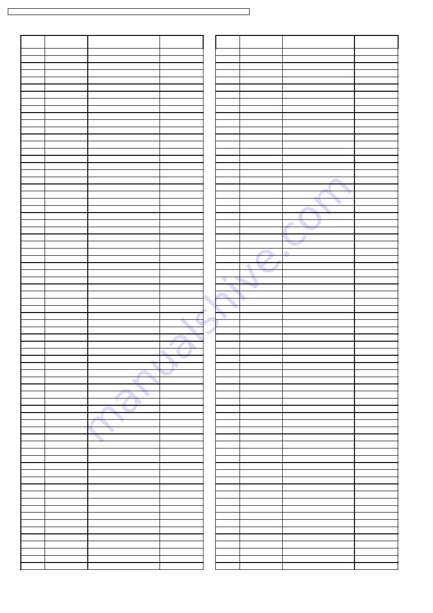 Panasonic PT-D5600U Service Manual Download Page 92