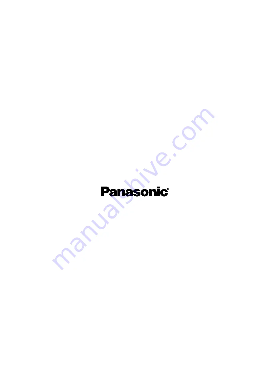 Panasonic PT-DZ13KU Service Manual Download Page 9