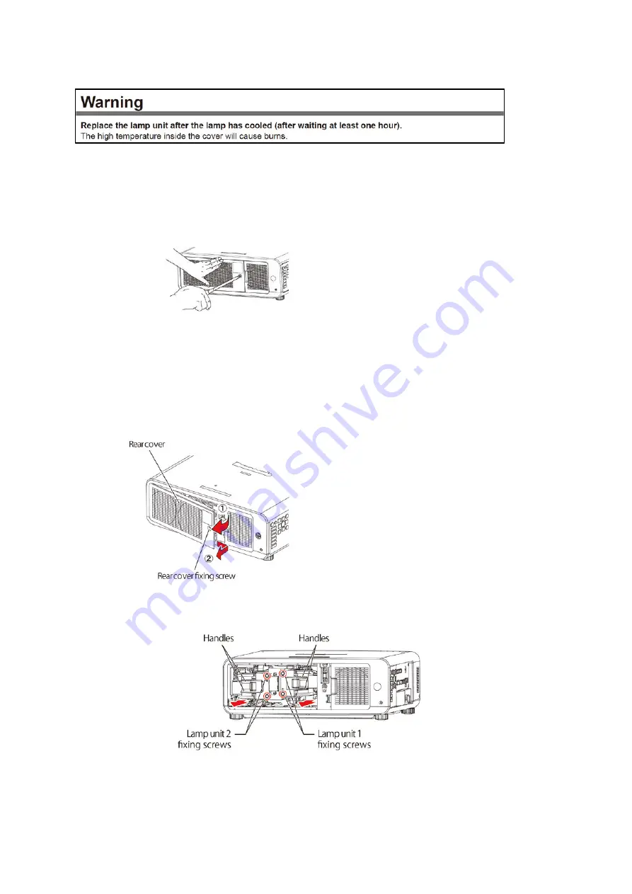 Panasonic PT-DZ13KU Service Manual Download Page 30