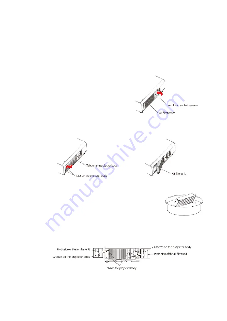 Panasonic PT-DZ13KU Service Manual Download Page 31