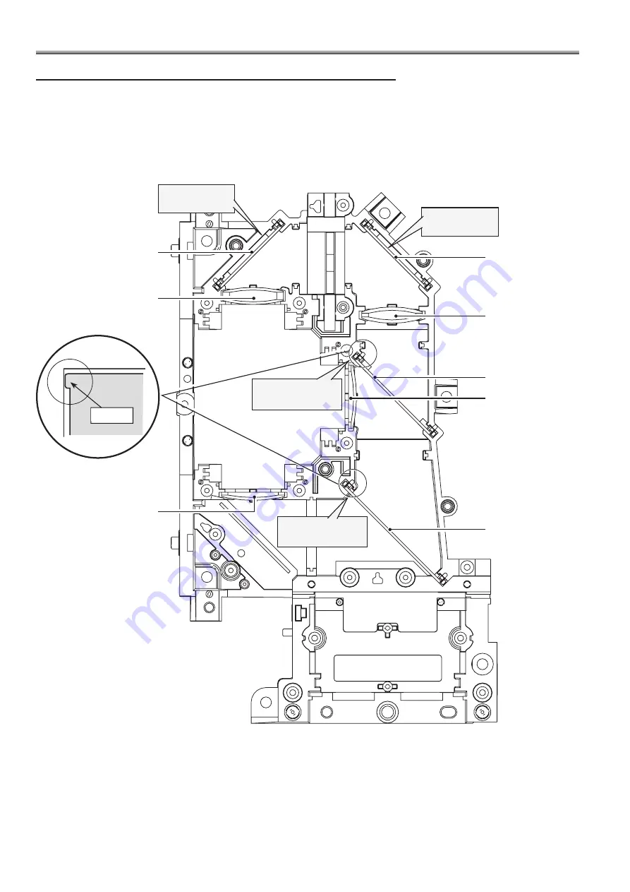 Panasonic PT-EX600U Service Manual Download Page 38