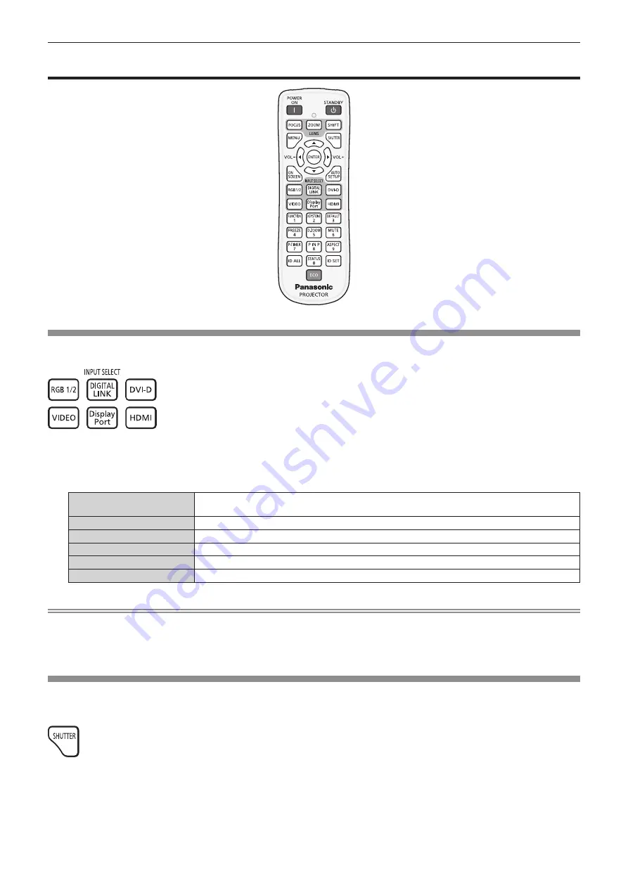 Panasonic PT-EZ770Z Operating Instructions Manual Download Page 53