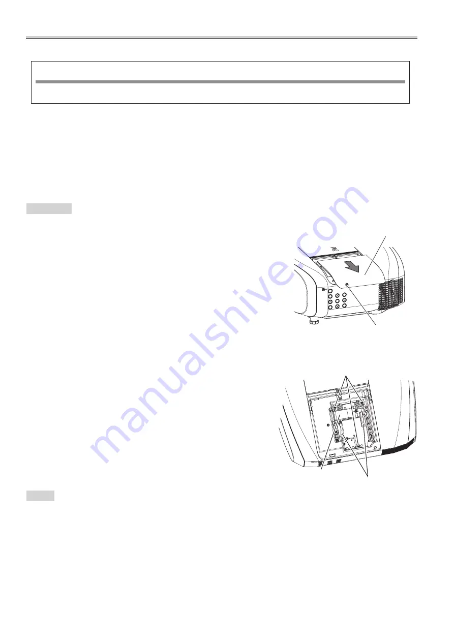 Panasonic PT-EZ770Z Service Manual Download Page 32