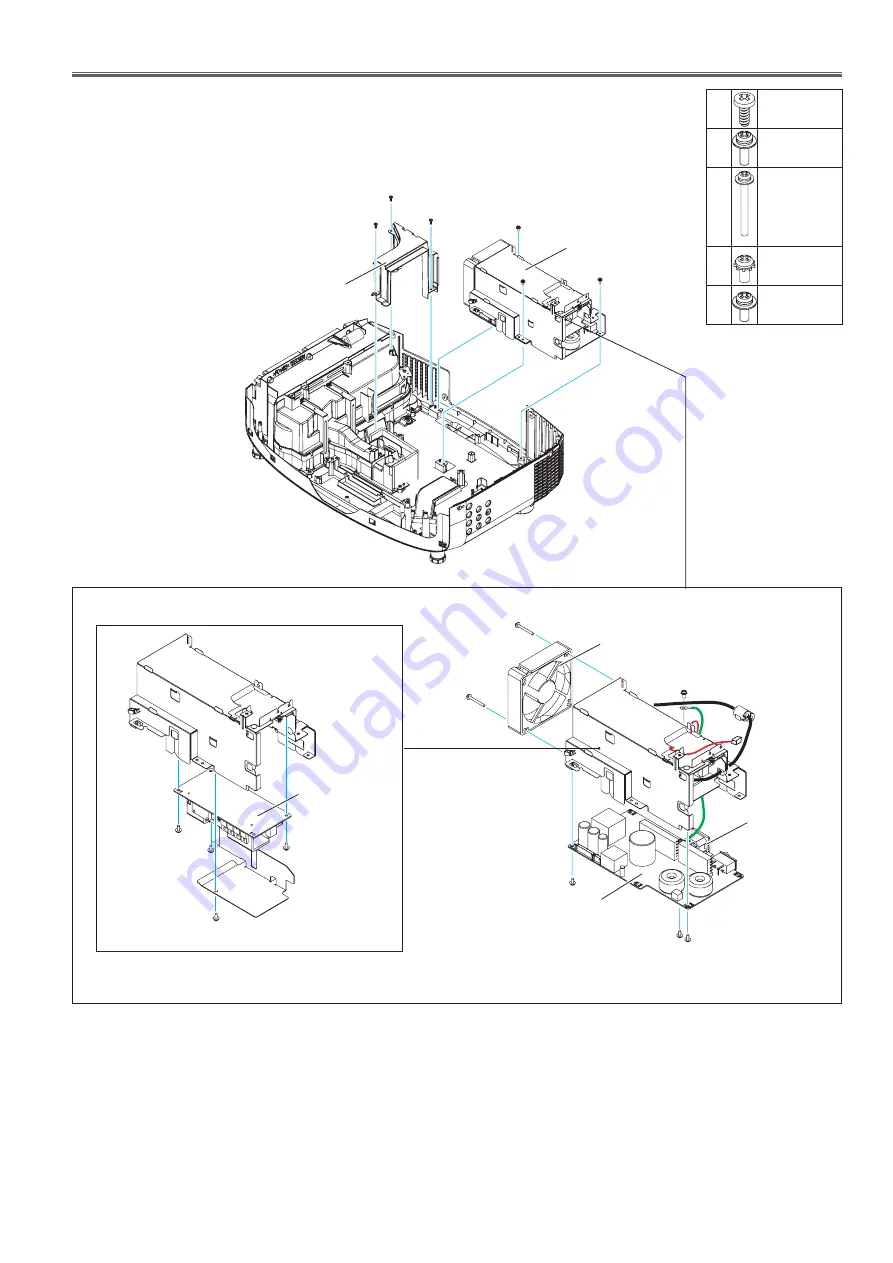 Panasonic PT-EZ770Z Service Manual Download Page 63