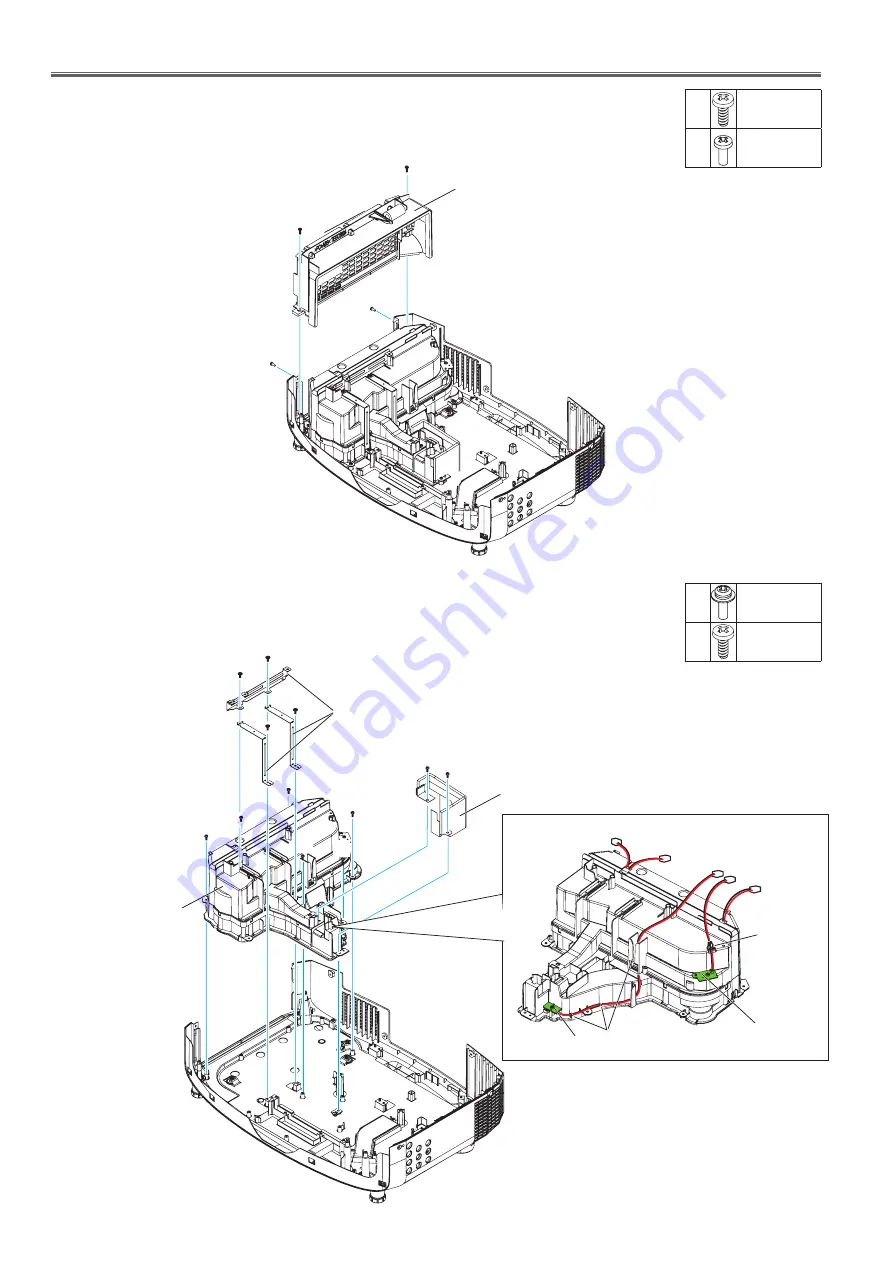 Panasonic PT-EZ770Z Service Manual Download Page 64