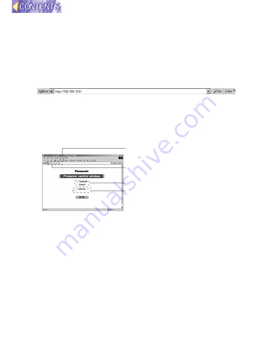 Panasonic PT-L780NTE Operating Instructions Manual Download Page 107