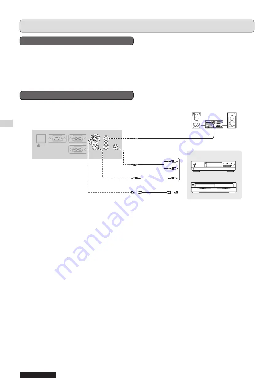 Panasonic PT-LB3U Operating Instructions Manual Download Page 16