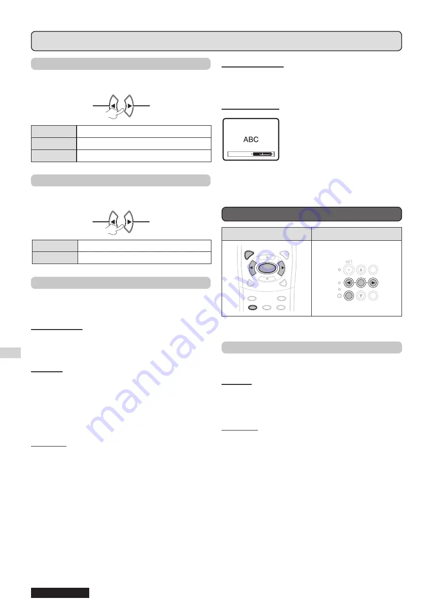 Panasonic PT-LB3U Operating Instructions Manual Download Page 36