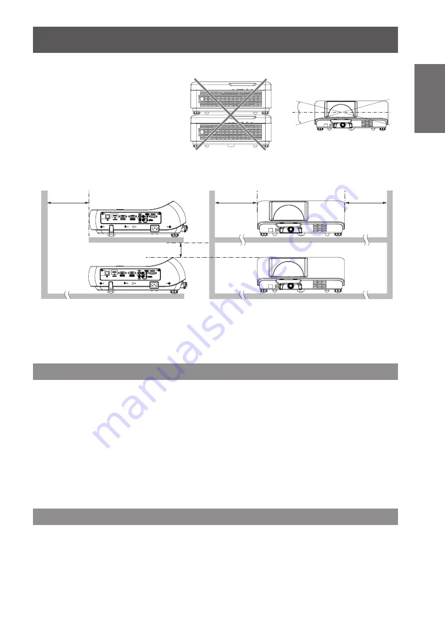 Panasonic PT-TW231RU Operating Instructions Manual Download Page 13