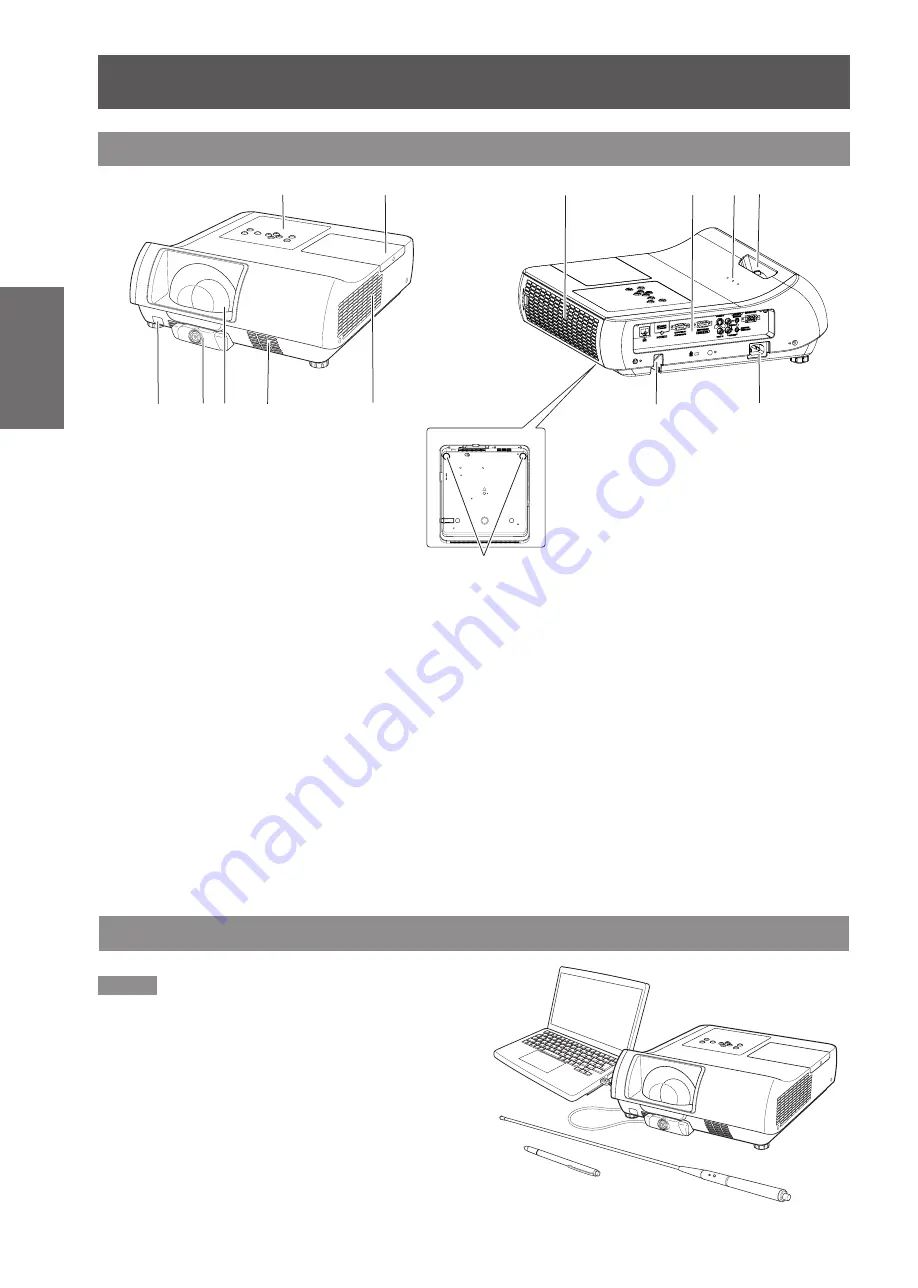 Panasonic PT-TW231RU Operating Instructions Manual Download Page 18